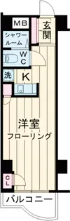 ビューパレー西新井【2階】の間取り