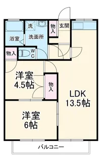 サンテ’91【2階】の間取り