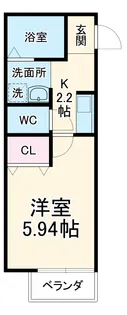 ラウレア【3階】の間取り
