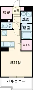 クレイズ【304号室】の間取り