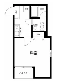 Hakusui 幕張【303号室】の間取り
