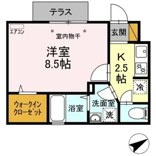 スマートFⅡ【1階】の間取り