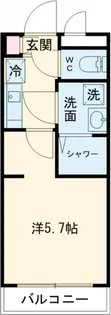 センチュリー21【302号室】の間取り