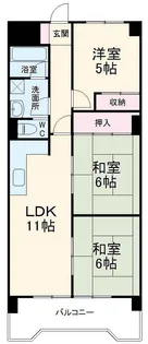 ラジョーヌ【2階】の間取り