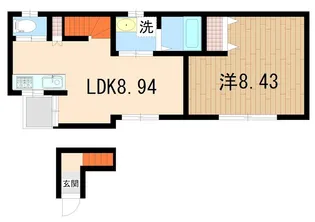 ステージ鳩ケ谷本町【2階】の間取り