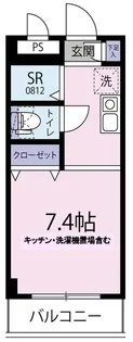 コーポYOU【302号室】の間取り