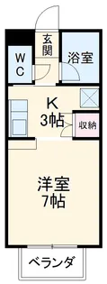 コーポラピット【1階】の間取り