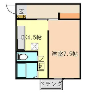 タリーズ【1階】の間取り