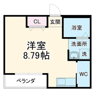 アプリコットハウス【1階】の間取り