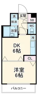 エトワール保土ヶ谷B館【302号室】の間取り