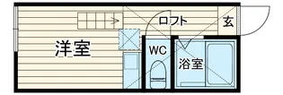 ユナイト保土ヶ谷テアトロ・グレーコ【208号室】の間取り