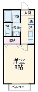 グランパーク【1階】の間取り