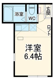 ユナイト弘明寺カールシュミット【1階】の間取り