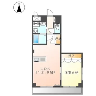 HAMAKAZE【3階】の間取り