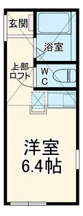 ユナイト弘明寺カールシュミット【2階】の間取り