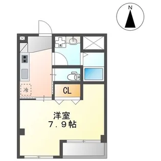 ビオラ・宮町Ⅱ【2階】の間取り