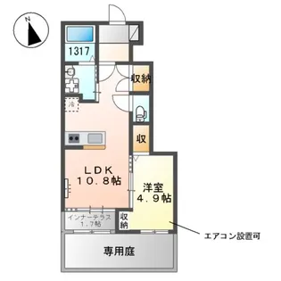 Azalia【1階】の間取り