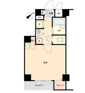 ドルチェ代々木【5階】の間取り