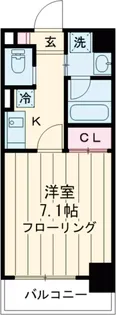 トランスパレント【01002号室】の間取り