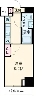 RELUXIA亀有【2階】の間取り