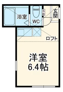 ユナイト弘明寺カールシュミット【2階】の間取り