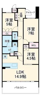 アルバックス知立駅前【2階】の間取り