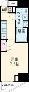 RELUXIA亀有【5階】の間取り