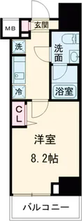 RELUXIA亀有【6階】の間取り