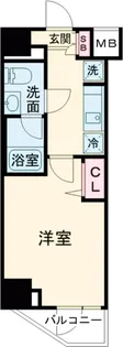 RELUXIA亀有【7階】の間取り