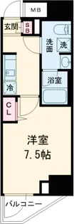 RELUXIA亀有【8階】の間取り