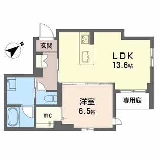 TRUST MAISON 京【1階】の間取り