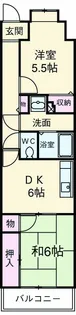 日神パレス赤羽【3階】の間取り