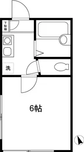 DRホームズ梅島【2階】の間取り