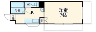 ハイツ松原【3階】の間取り