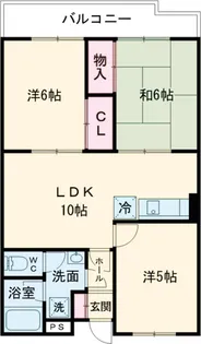 サンパラッツオ壱番館【2階】の間取り