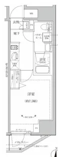 RELUXIA亀有【13階】の間取り