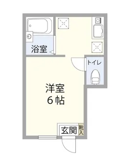 アートヒルズ第2中央【1階】の間取り