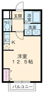サン・friends北外山【208号室】の間取り