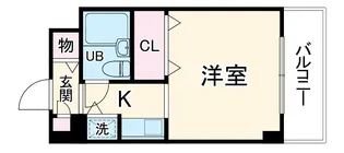 日興パレス蒔田【303号室】の間取り