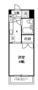 ファースト・アヴェニュー【5階】の間取り