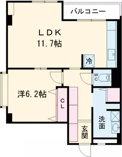三栄ビル【2階】の間取り