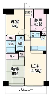 ダイアパレス湘南台Ⅴ【3階】の間取り