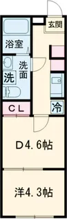 アーバンパーク方南町【2階】の間取り