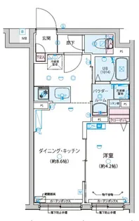 CROSTONE成増【4階】の間取り