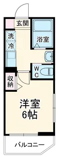MELLAS西大宮Ⅳ【2階】の間取り