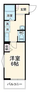 MELLAS西大宮Ⅳ【2階】の間取り