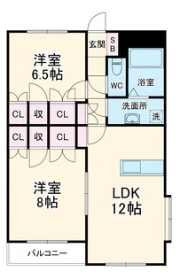 ExcellenceⅡ【3階】の間取り