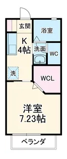 アン・マメゾン【2階】の間取り