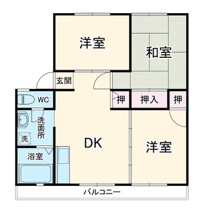 大崎台グリーンタウン9【1階】の間取り