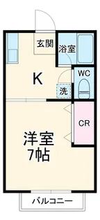 ザイライハウス【1階】の間取り